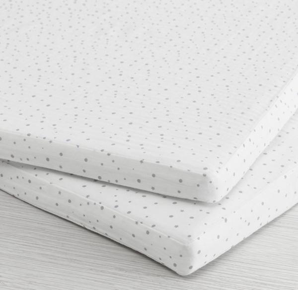 Moon & Star Rectangle Sheets (Set of 2)