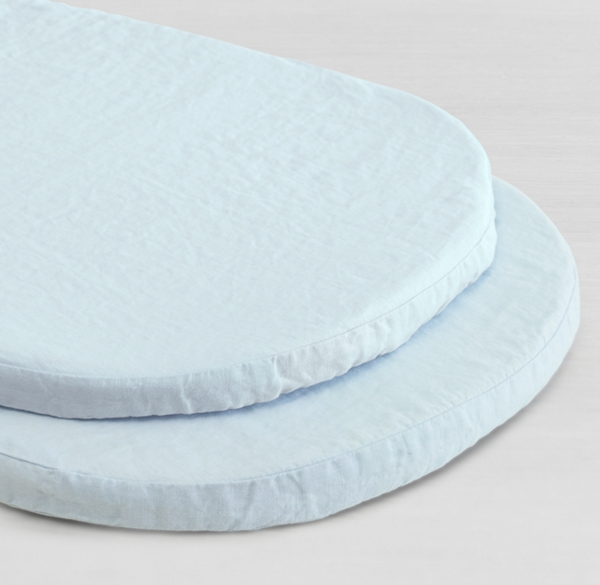 oval bassinet sheet