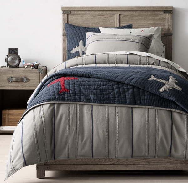 vintage baseball crib bedding