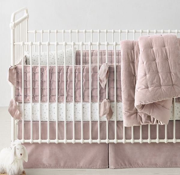 velvet crib sheet