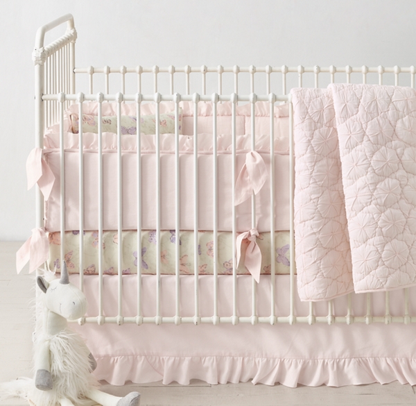 restoration hardware crib bedding