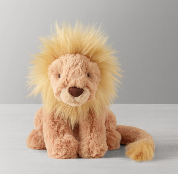 cuddly lion toy