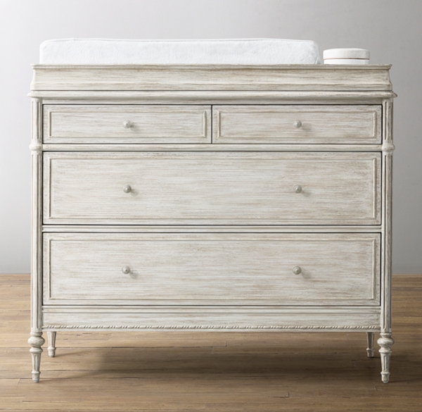 restoration hardware baby changing table