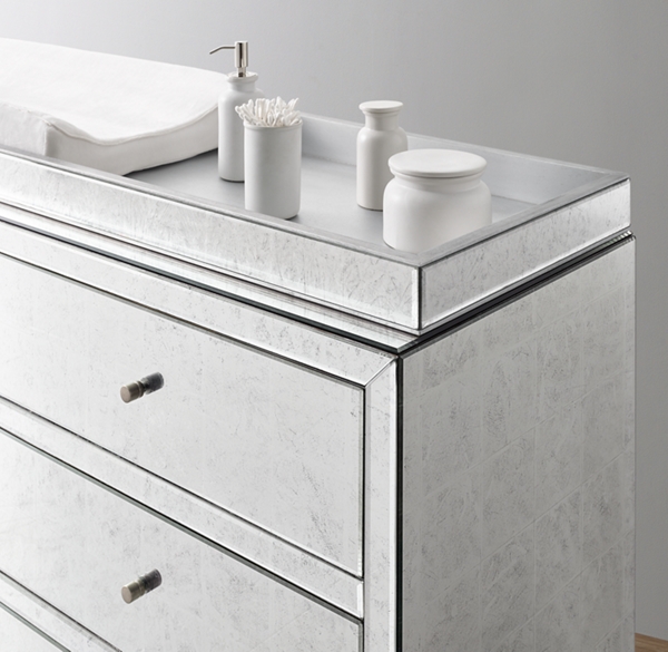 Beaumont Mirrored Wide Dresser Topper