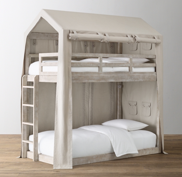 Cole House Bunk Bed & Canvas Tent
