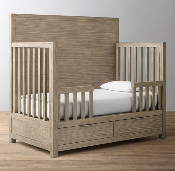 Laguna Storage Conversion Crib Toddler Bed Kit