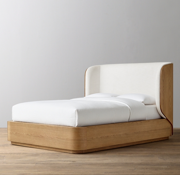 Madero Fabric WoodWrapped Shelter Bed