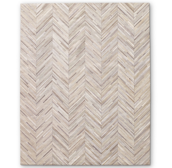 Chevron Cowhide Rug