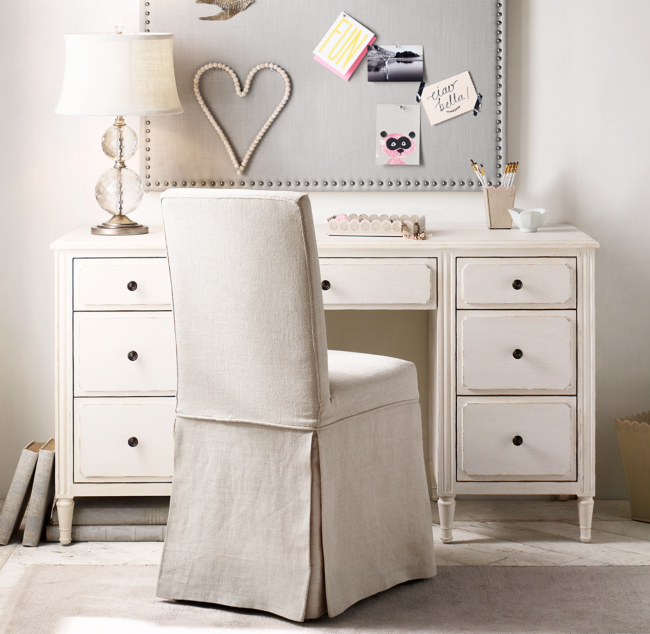 Juliette Kids Storage Desk & Hutch