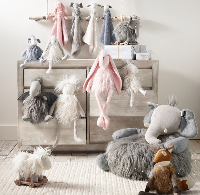 restoration hardware stuffed animals