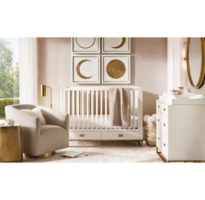 Restoration hardware nursery online chair