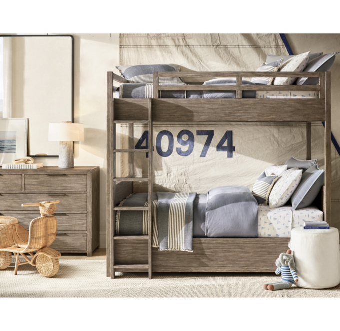 Restoration hardware store laguna bed