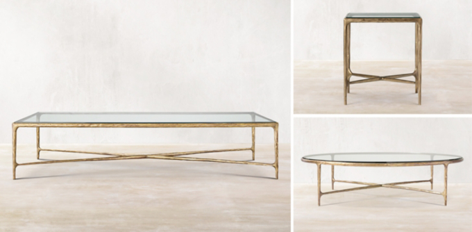 Thaddeus Glass Coffee Table Collection