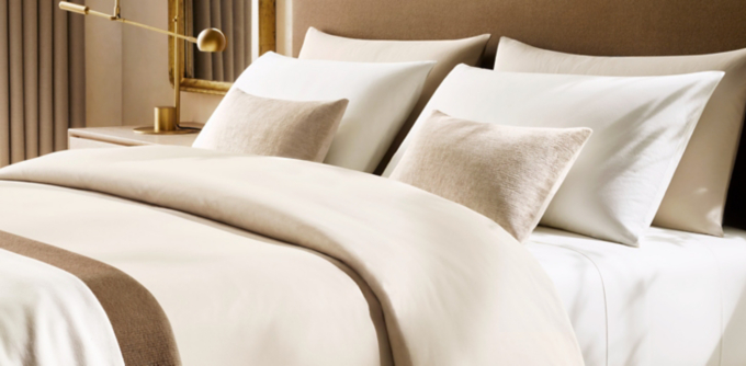 Italian Ultra-Soft 464-Thread-Count Percale Bedding Collection