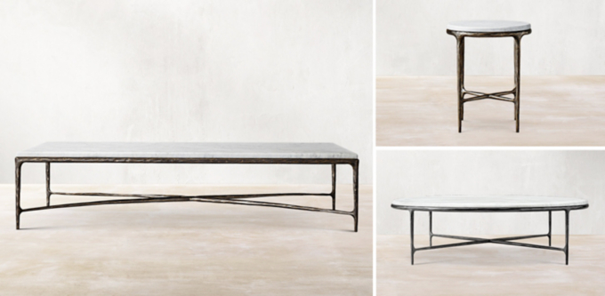 Thaddeus Marble Coffee Table Collection