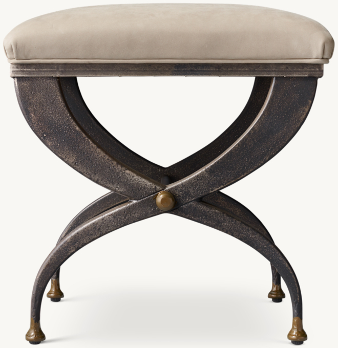 Rh shop vanity stool