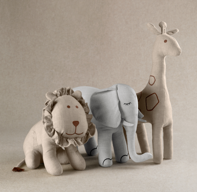 restoration hardware stuffed animals