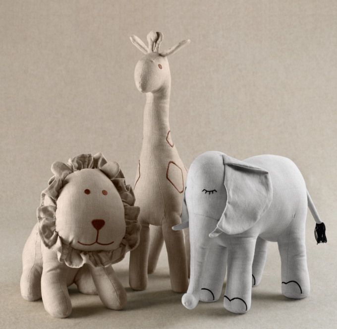 restoration hardware stuffed animals