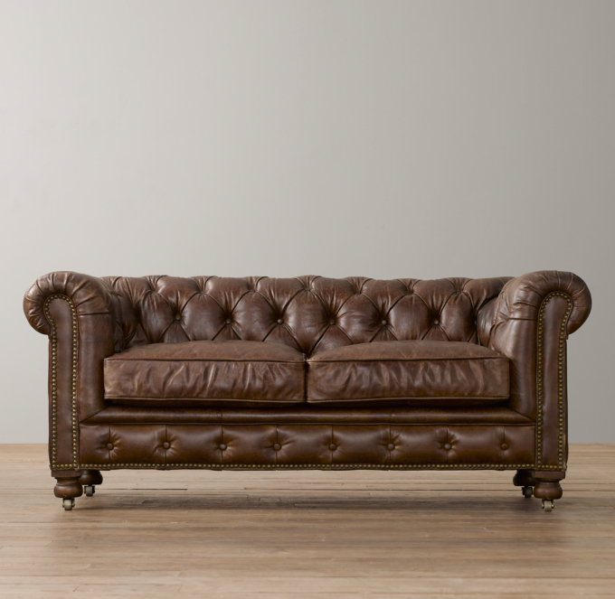 Baby leather clearance couch