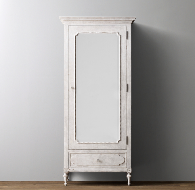 Bellina Single Armoire Vintage Grey RH Baby & Child