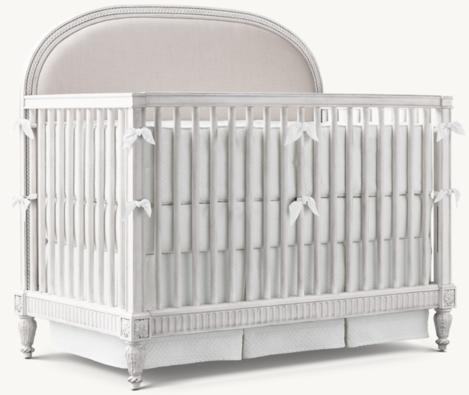 Belle shop upholstered crib