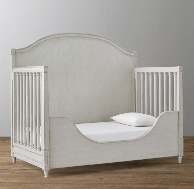 Bellina Low-Profile Arched Conversion Crib Toddler Bed Kit | RH Baby ...