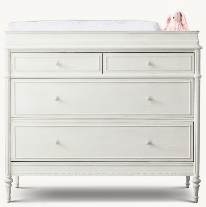 Restoration hardware white deals dresser