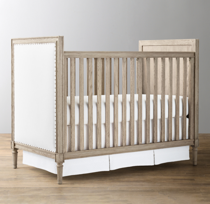 Upholstered crib outlet