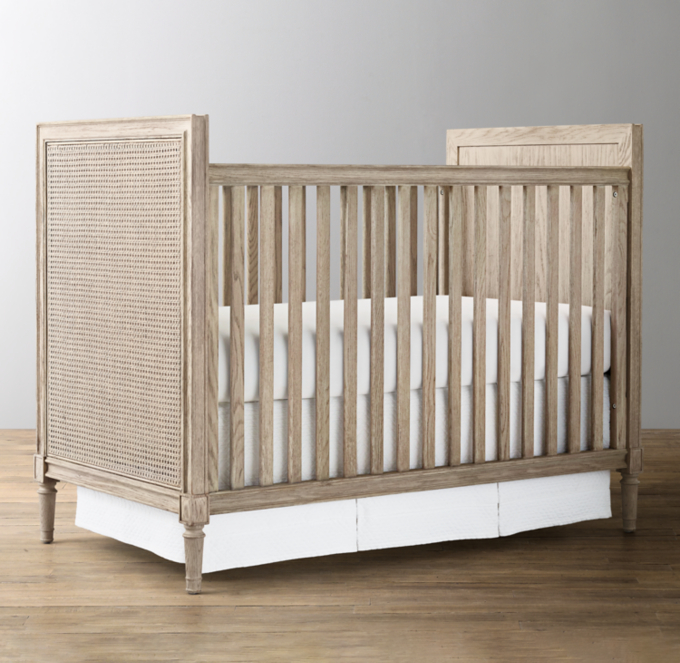 Oak cribs best sale