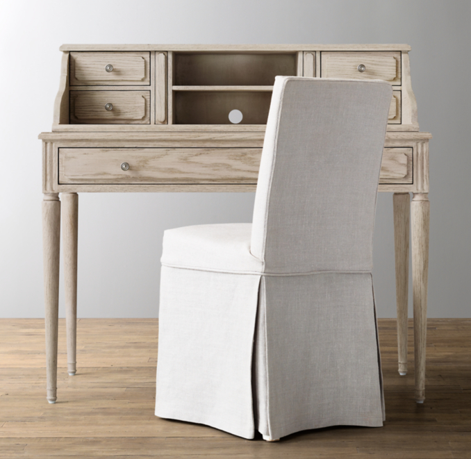 Marcelle Writing Desk & Hutch Set