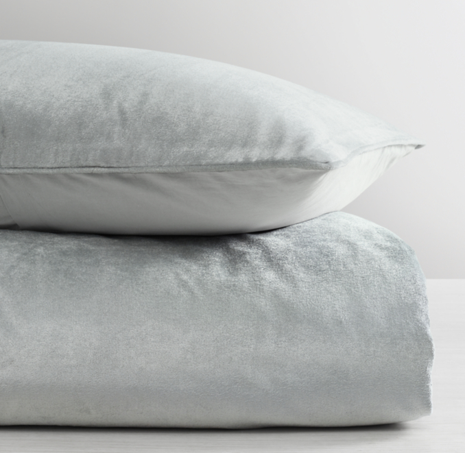 Luster Velvet Duvet Cover