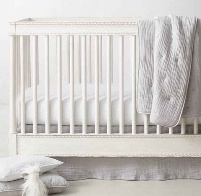 Restoration hardware cheap nursery bedding