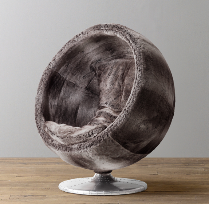 Orbit fur chair new arrivals