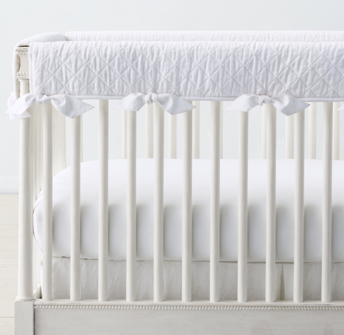 Crib rail shop cover pottery barn