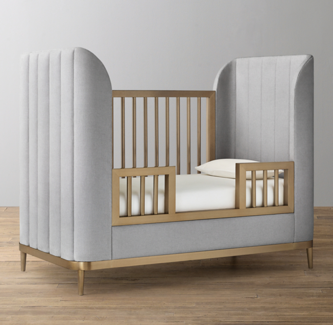 Upholstered crib sale